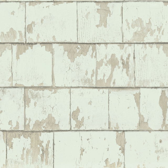 Clint Sage Weathered Wood Wallpaper by Chesapeake Designer Kindred Covers about 56.4 square feet 20.5-in by 33-ft long roll Prepasted 20.5 - Swanky Fabrics - Clint Sage Weathered Wood Wallpaper by Chesapeake Designer Kindred Covers about 56.4 square feet 20.5-in by 33-ft long roll Prepasted 20.5 - Swanky Fabrics -