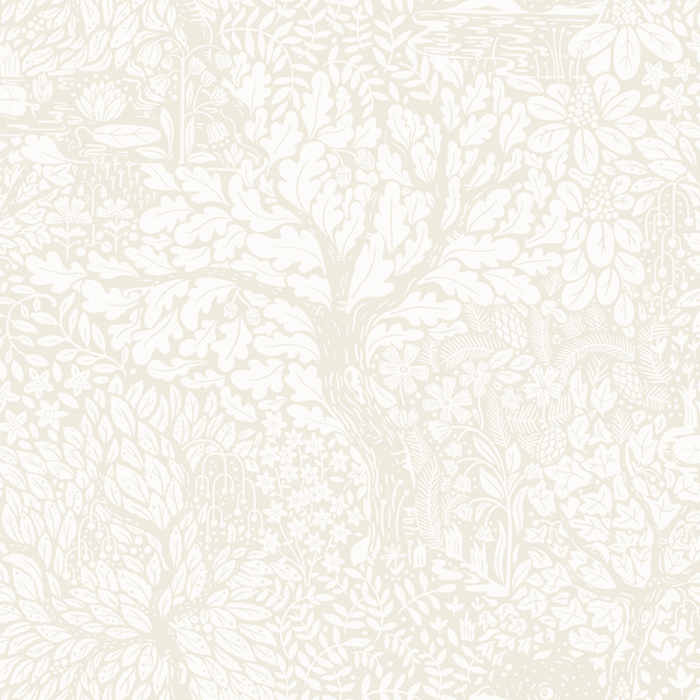 Olle Cream Forest Sanctuary Wallpaper by A-Street Prints Designer Ingrid Covers about 57.5 square feet 20.9-in by 33-ft long roll Unpasted 20.9 - Swanky Fabrics - Olle Cream Forest Sanctuary Wallpaper by A-Street Prints Designer Ingrid Covers about 57.5 square feet 20.9-in by 33-ft long roll Unpasted 20.9 - Swanky Fabrics -