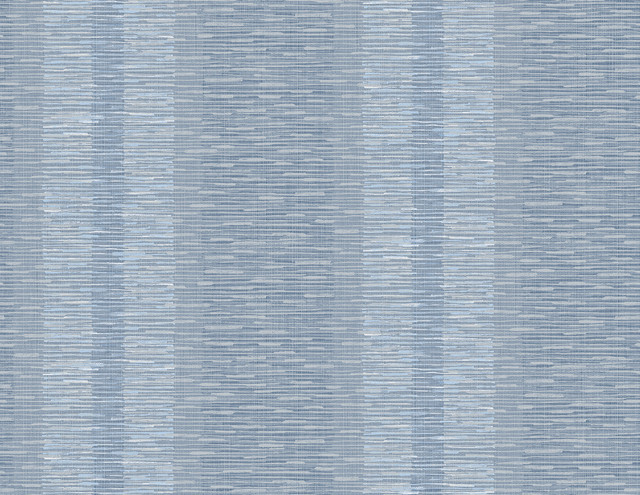 Pezula Blue Texture Stripe Wallpaper by A-Street Prints Designer Imprint Covers about 60.8 square feet 27-in by 27-ft long roll Unpasted 10.4 - Swanky Fabrics -