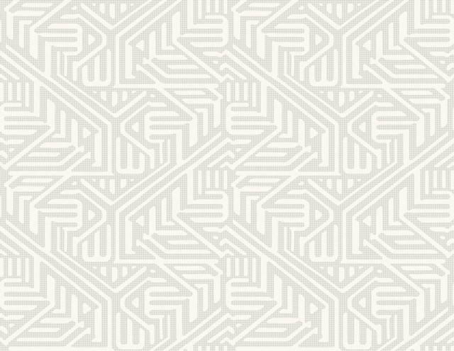 Nambiti Light Grey Geometric Wallpaper by A-Street Prints Designer Imprint Covers about 60.8 square feet 27-in by 27-ft long roll Unpasted 10.4 - Swanky Fabrics - Nambiti Light Grey Geometric Wallpaper by A-Street Prints Designer Imprint Covers about 60.8 square feet 27-in by 27-ft long roll Unpasted 10.4 - Swanky Fabrics -
