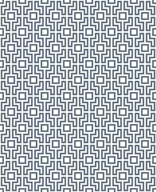 Boxwood Blue Geometric Wallpaper by A-Street Prints Designer Habitat Covers about 56.4 square feet 20.5-in by 33-ft long roll Unpasted 4.2 - Swanky Fabrics - Boxwood Blue Geometric Wallpaper by A-Street Prints Designer Habitat Covers about 56.4 square feet 20.5-in by 33-ft long roll Unpasted 4.2 - Swanky Fabrics -