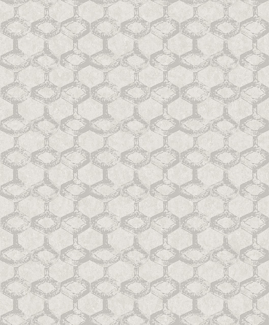 Besi Silver Tiled Wallpaper by A-Street Prints Designer Grey Resource Covers about 57.5 square feet 20.9-in by 33-ft long roll Unpasted 25.2 - Swanky Fabrics - Besi Silver Tiled Wallpaper by A-Street Prints Designer Grey Resource Covers about 57.5 square feet 20.9-in by 33-ft long roll Unpasted 25.2 - Swanky Fabrics -