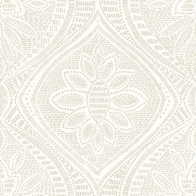 Scout Light Grey Floral Ogee Wallpaper by A-Street Prints Designer Georgia Covers about 56.4 square feet 20.5-in by 33-ft long roll Unpasted 10.4 - Swanky Fabrics - Scout Light Grey Floral Ogee Wallpaper by A-Street Prints Designer Georgia Covers about 56.4 square feet 20.5-in by 33-ft long roll Unpasted 10.4 - Swanky Fabrics -