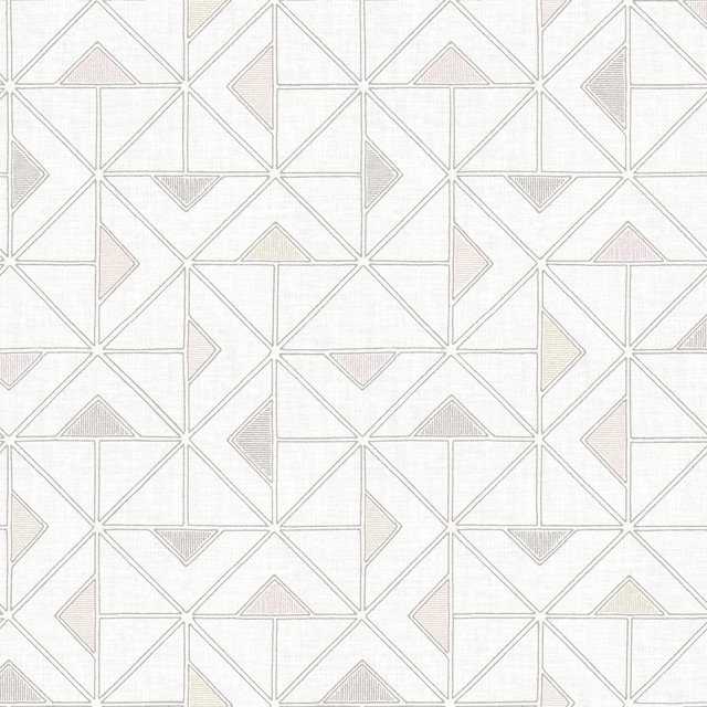 Jekyl Neutral Triangles Wallpaper by A-Street Prints Designer Georgia Covers about 56.4 square feet 20.5-in by 33-ft long roll Unpasted 20.9 - Swanky Fabrics - Jekyl Neutral Triangles Wallpaper by A-Street Prints Designer Georgia Covers about 56.4 square feet 20.5-in by 33-ft long roll Unpasted 20.9 - Swanky Fabrics -
