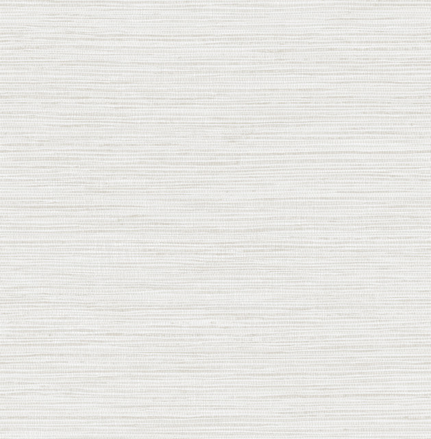 Alton Off White Faux Grasscloth Wallpaper by Advantage Designer Fusion Covers about 56.4 square feet 20.5-in by 33-ft long roll Unpasted 20.9 - Swanky Fabrics -