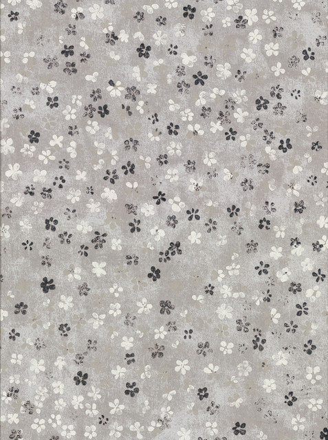 Cosima Grey Miniature Floral Wallpaper by Brewster Designer Fresh Start Kitchen & Bath Covers about 60.8 square feet 27-in by 27-ft long roll Unpasted 12.6 - Swanky Fabrics - Cosima Grey Miniature Floral Wallpaper by Brewster Designer Fresh Start Kitchen & Bath Covers about 60.8 square feet 27-in by 27-ft long roll Unpasted 12.6 - Swanky Fabrics -