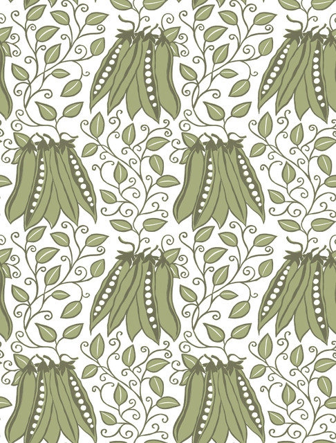 Peas in a Pod Olive Garden Wallpaper by A-Street Prints Designer Folklore Covers about 56.4 square feet 20.5-in by 33-ft long roll Unpasted 13.5 - Swanky Fabrics - Peas in a Pod Olive Garden Wallpaper by A-Street Prints Designer Folklore Covers about 56.4 square feet 20.5-in by 33-ft long roll Unpasted 13.5 - Swanky Fabrics -