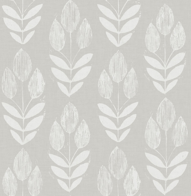Garland Dove Block Tulip Wallpaper by Chesapeake Designer Farmhouse Covers about 56.4 square feet 20.5-in by 33-ft long roll Unpasted 20.9 - Swanky Fabrics - Garland Dove Block Tulip Wallpaper by Chesapeake Designer Farmhouse Covers about 56.4 square feet 20.5-in by 33-ft long roll Unpasted 20.9 - Swanky Fabrics -