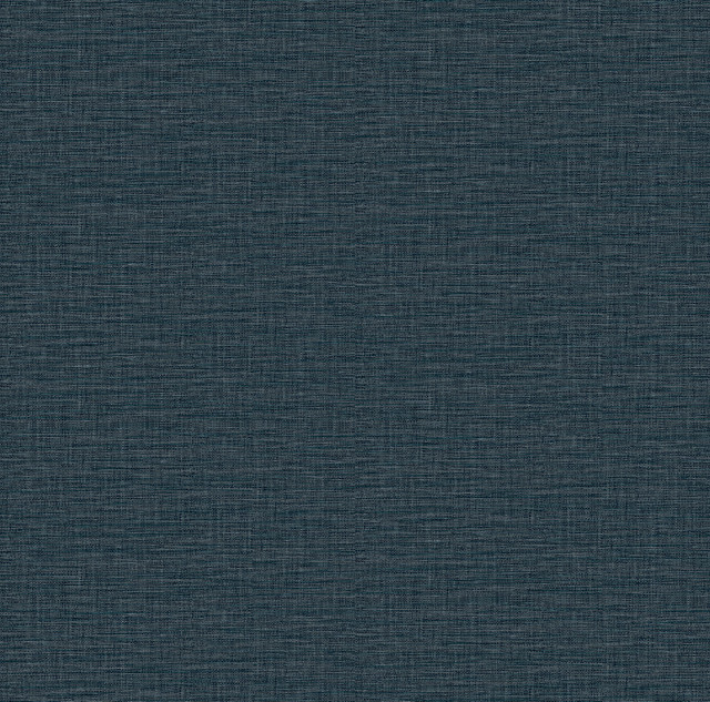 Lela Navy Faux Linen Wallpaper by A-Street Prints Designer Dimensions Covers about 60.8 square feet 27-in by 27-ft long roll Unpasted 0 - Swanky Fabrics - Lela Navy Faux Linen Wallpaper by A-Street Prints Designer Dimensions Covers about 60.8 square feet 27-in by 27-ft long roll Unpasted 0 - Swanky Fabrics -