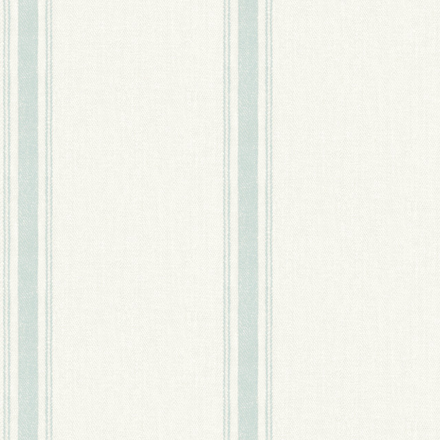 Linette Seafoam Fabric Stripe Wallpaper by Chesapeake Designer Delphine Covers about 56.4 square feet 20.5-in by 33-ft long roll Prepasted 20.5 - Swanky Fabrics - Linette Seafoam Fabric Stripe Wallpaper by Chesapeake Designer Delphine Covers about 56.4 square feet 20.5-in by 33-ft long roll Prepasted 20.5 - Swanky Fabrics -