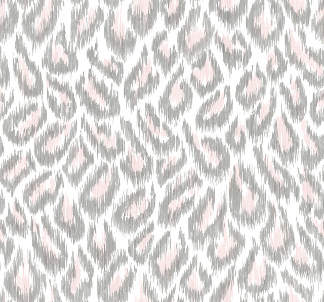 Electra Blush Leopard Spot String Wallpaper by A-Street Prints Designer Daylight Covers about 60.8 square feet 27-in by 27-ft long roll Unpasted 25.25 - Swanky Fabrics -