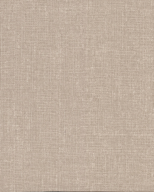 Arya Light Brown Fabric Texture Wallpaper by Warner Designer Cortina IV Covers about 60.8 square feet 27-in by 27-ft long roll Unpasted 0 - Swanky Fabrics -