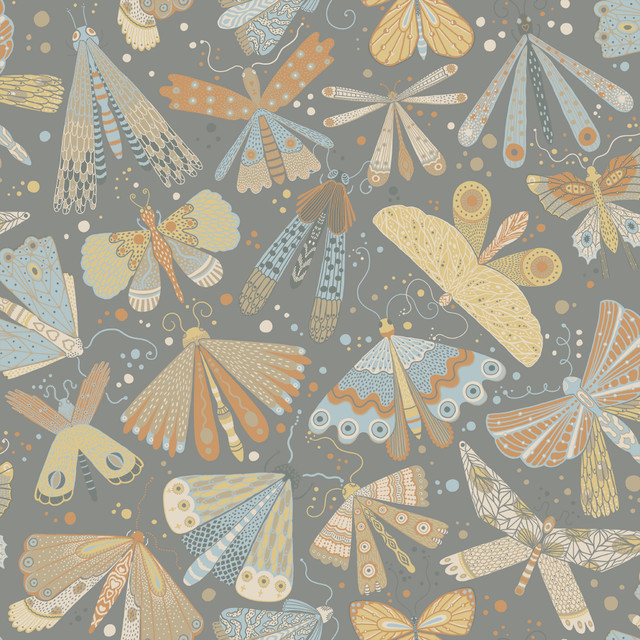 Flyga Apricot Bonanza Wallpaper by A-Street Prints Designer Briony Covers about 57.5 square feet 20.9-in by 33-ft long roll Unpasted 20.9 - Swanky Fabrics - Flyga Apricot Bonanza Wallpaper by A-Street Prints Designer Briony Covers about 57.5 square feet 20.9-in by 33-ft long roll Unpasted 20.9 - Swanky Fabrics -