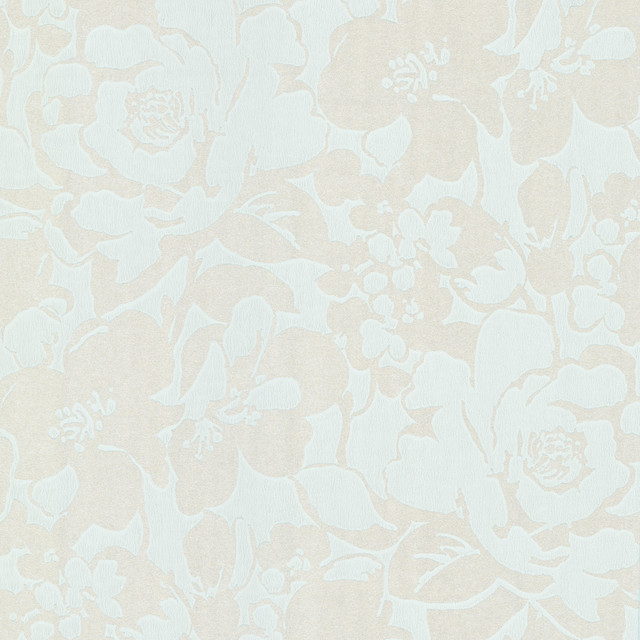 Eccentricity Light Blue Damask Wallpaper by Eijffinger Designer Black & Light Covers about 56.4 square feet 20.5-in by 33-ft long roll Unpasted 21 - Swanky Fabrics -