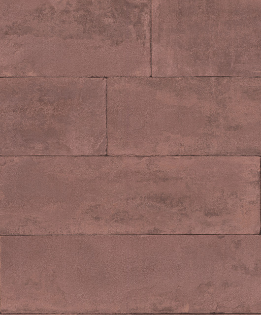 Lanier Oxblood Stone Plank Wallpaper by Advantage Designer Beyond Textures Covers about 57.8 square feet 21-in by 33-ft long roll Unpasted 6.3 - Swanky Fabrics - Lanier Oxblood Stone Plank Wallpaper by Advantage Designer Beyond Textures Covers about 57.8 square feet 21-in by 33-ft long roll Unpasted 6.3 - Swanky Fabrics -