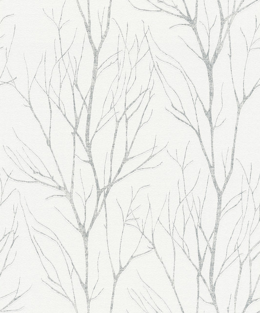 Diani White Metallic Tree Wallpaper by Advantage Designer Bali Covers about 57.8 square feet 21-in by 33-ft long roll Unpasted 25.2 - Swanky Fabrics - Diani White Metallic Tree Wallpaper by Advantage Designer Bali Covers about 57.8 square feet 21-in by 33-ft long roll Unpasted 25.2 - Swanky Fabrics -