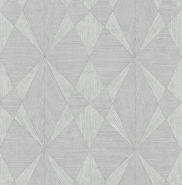 Intrinsic Silver Geometric Wood Wallpaper by A-Street Prints Designer Alchemy Covers about 56.4 square feet 20.5-in by 33-ft long roll Unpasted 20.9 - Swanky Fabrics - Intrinsic Silver Geometric Wood Wallpaper by A-Street Prints Designer Alchemy Covers about 56.4 square feet 20.5-in by 33-ft long roll Unpasted 20.9 - Swanky Fabrics -