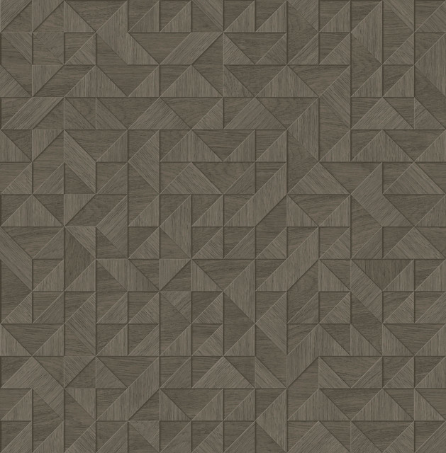 Gallerie Taupe Geometric Wood Wallpaper by A-Street Prints Designer Alchemy Covers about 56.4 square feet 20.5-in by 33-ft long roll Unpasted 10.4 - Swanky Fabrics - Gallerie Taupe Geometric Wood Wallpaper by A-Street Prints Designer Alchemy Covers about 56.4 square feet 20.5-in by 33-ft long roll Unpasted 10.4 - Swanky Fabrics -