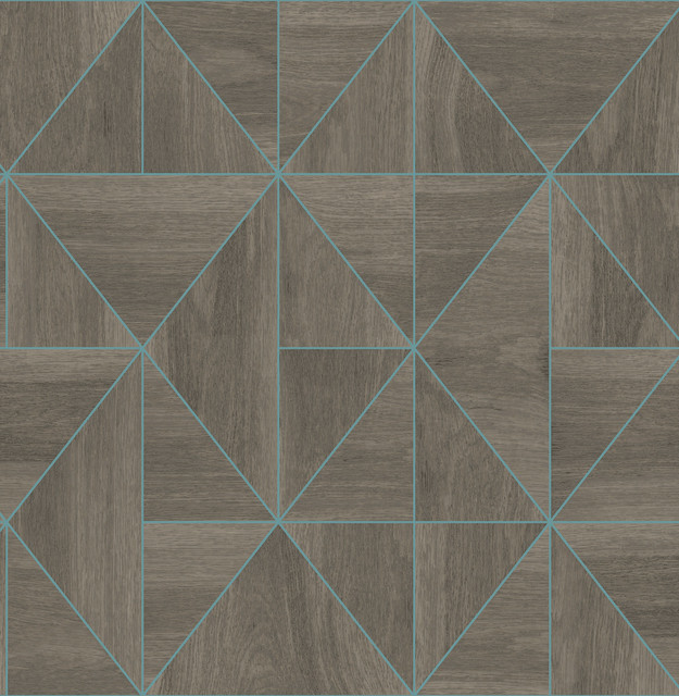 Cheverny Coffee Geometric Wood Wallpaper by A-Street Prints Designer Alchemy Covers about 56.4 square feet 20.5-in by 33-ft long roll Unpasted 5.2 - Swanky Fabrics - Cheverny Coffee Geometric Wood Wallpaper by A-Street Prints Designer Alchemy Covers about 56.4 square feet 20.5-in by 33-ft long roll Unpasted 5.2 - Swanky Fabrics -