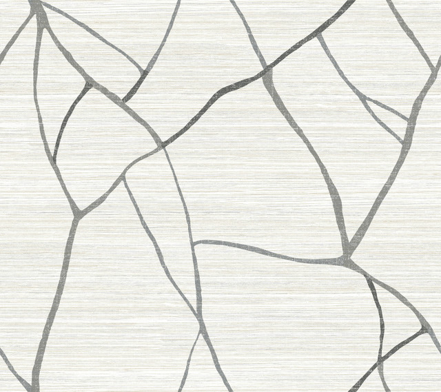 Raska Ivory Wallpaper by York Wallcoverings Designer Artistic Abstracts Covers about 60.8 square feet 27-in by 27-ft long roll Prepasted 24 - Swanky Fabrics - Raska Ivory Wallpaper by York Wallcoverings Designer Artistic Abstracts Covers about 60.8 square feet 27-in by 27-ft long roll Prepasted 24 - Swanky Fabrics -