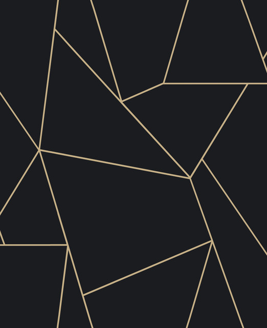 Nazca Black & Gold Wallpaper by Antonina Vella Designer Antonina Vella Modern Metals Second Edition Covers about 57.2 square feet 20.8-in by 33-ft long roll Unpasted 25.2 - Swanky Fabrics - Nazca Black & Gold Wallpaper by Antonina Vella Designer Antonina Vella Modern Metals Second Edition Covers about 57.2 square feet 20.8-in by 33-ft long roll Unpasted 25.2 - Swanky Fabrics -