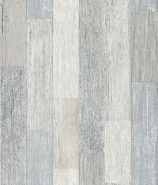 Pallet Board Blue Wallpaper by Inspired by Color Designer Blues II Covers about 56.4 square feet 20.5-in by 33-ft long roll Prepasted 24 - Swanky Fabrics - Pallet Board Blue Wallpaper by Inspired by Color Designer Blues II Covers about 56.4 square feet 20.5-in by 33-ft long roll Prepasted 24 - Swanky Fabrics -