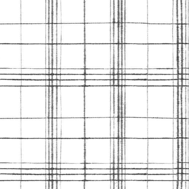 Farmhouse Plaid Black & White Wallpaper by Inspired by Color Designer Black & White, III Covers about 56.4 square feet 20.5-in by 33-ft long roll Unpasted 20.5 - Swanky Fabrics - Farmhouse Plaid Black & White Wallpaper by Inspired by Color Designer Black & White, III Covers about 56.4 square feet 20.5-in by 33-ft long roll Unpasted 20.5 - Swanky Fabrics -