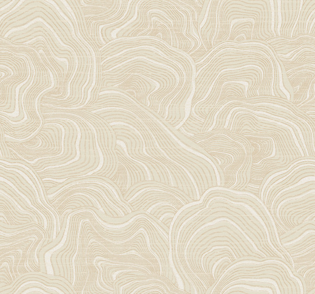 Geodes Cream Wallpaper by Ronald Redding Designer Classics Covers about 60.8 square feet 27-in by 27-ft long roll Unpasted 25.25 - Swanky Fabrics - Geodes Cream Wallpaper by Ronald Redding Designer Classics Covers about 60.8 square feet 27-in by 27-ft long roll Unpasted 25.25 - Swanky Fabrics -