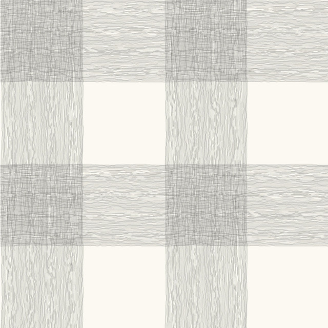 Common Thread Black & White Wallpaper by Magnolia Home Designer Magnolia Home Vol. II Covers about 56.4 square feet 20.5-in by 33-ft long roll Prepasted 20.5 - Swanky Fabrics - Common Thread Black & White Wallpaper by Magnolia Home Designer Magnolia Home Vol. II Covers about 56.4 square feet 20.5-in by 33-ft long roll Prepasted 20.5 - Swanky Fabrics -