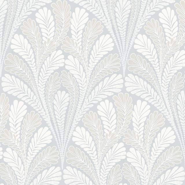 Shell Damask Blue Wallpaper by York Wallcoverings Designer Damask Resource Library Covers about 56.4 square feet 20.5-in by 33-ft long roll Prepasted 20.5 - Swanky Fabrics - Shell Damask Blue Wallpaper by York Wallcoverings Designer Damask Resource Library Covers about 56.4 square feet 20.5-in by 33-ft long roll Prepasted 20.5 - Swanky Fabrics -