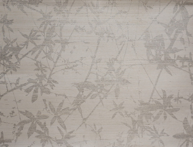 Sylvan Silver & White Wallpaper by Candice Olson Designer Candice Olson Natural Splendor Covers about 67 square feet 33.5-in by 24-ft long roll Unpasted 25.25 - Swanky Fabrics - Sylvan Silver & White Wallpaper by Candice Olson Designer Candice Olson Natural Splendor Covers about 67 square feet 33.5-in by 24-ft long roll Unpasted 25.25 - Swanky Fabrics -