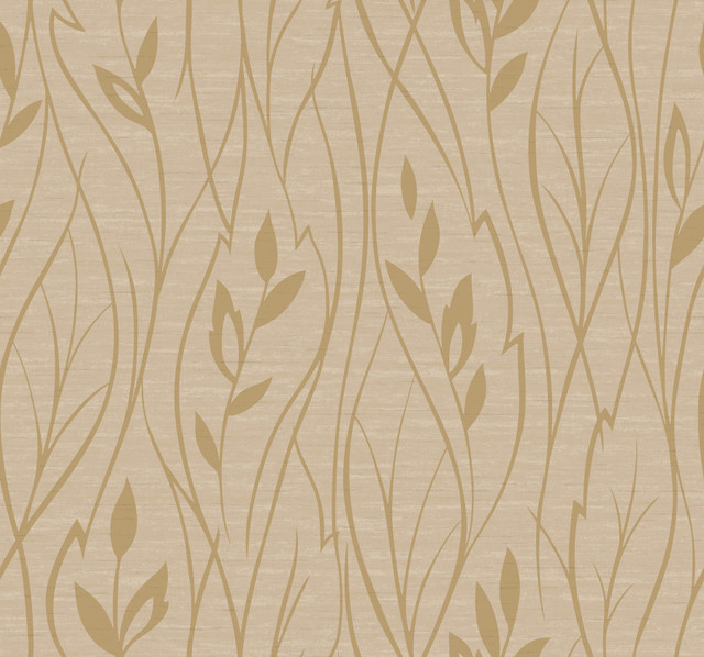 Leaf Silhouette Beige Metallic Wallpaper by York Wallcoverings Designer Dazzling Dimensions Covers about 60.8 square feet 27-in by 27-ft long roll Unpasted 25.2 - Swanky Fabrics - Leaf Silhouette Beige Metallic Wallpaper by York Wallcoverings Designer Dazzling Dimensions Covers about 60.8 square feet 27-in by 27-ft long roll Unpasted 25.2 - Swanky Fabrics -