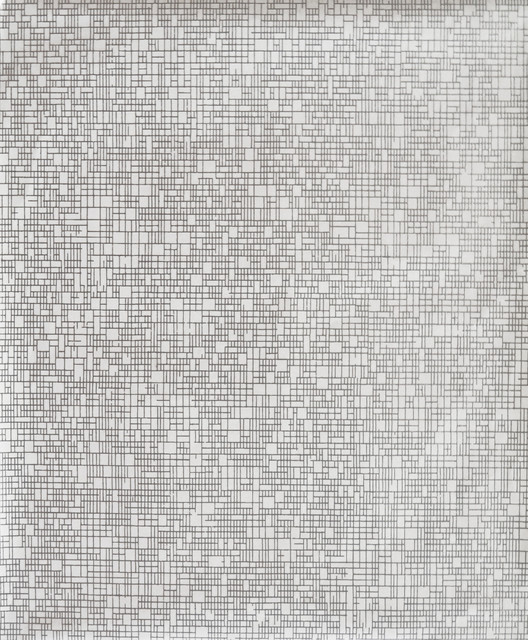 Interactive White & Silver Wallpaper by Antonina Vella Designer Antonina Vella Modern Metals Covers about 56.9 square feet 20.8-in by 32.8-ft long roll Unpasted 25.2 - Swanky Fabrics - Interactive White & Silver Wallpaper by Antonina Vella Designer Antonina Vella Modern Metals Covers about 56.9 square feet 20.8-in by 32.8-ft long roll Unpasted 25.2 - Swanky Fabrics -