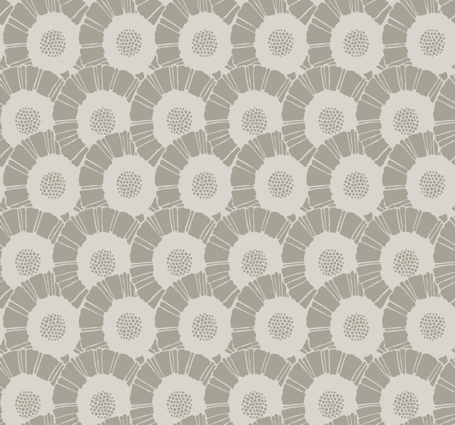 Coco Bloom White Wallpaper by Antonina Vella Designer Antonina Vella Deco Covers about 60.8 square feet 27-in by 27-ft long roll Unpasted 25.25 - Swanky Fabrics - Coco Bloom White Wallpaper by Antonina Vella Designer Antonina Vella Deco Covers about 60.8 square feet 27-in by 27-ft long roll Unpasted 25.25 - Swanky Fabrics -