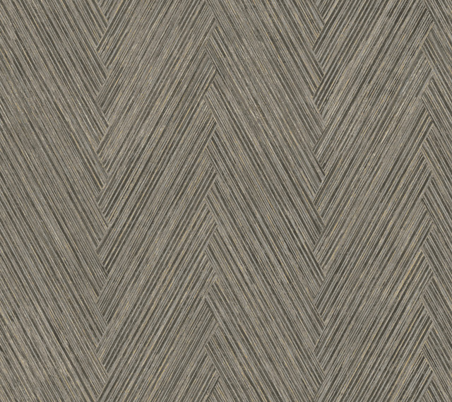 Thatched Chevron Charcoal Wallpaper by York Wallcoverings Designer Formations Covers about 60.8 square feet 27-in by 27-ft long roll Unpasted 24 - Swanky Fabrics - Thatched Chevron Charcoal Wallpaper by York Wallcoverings Designer Formations Covers about 60.8 square feet 27-in by 27-ft long roll Unpasted 24 - Swanky Fabrics -