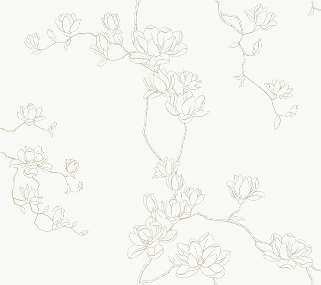 Magnolia Beige Branches Wallpaper by Magnolia Home Designer Magnolia Home 4 Covers about 60.8 square feet 27-in by 27-ft long roll Prepasted 24 - Swanky Fabrics - Magnolia Beige Branches Wallpaper by Magnolia Home Designer Magnolia Home 4 Covers about 60.8 square feet 27-in by 27-ft long roll Prepasted 24 - Swanky Fabrics -