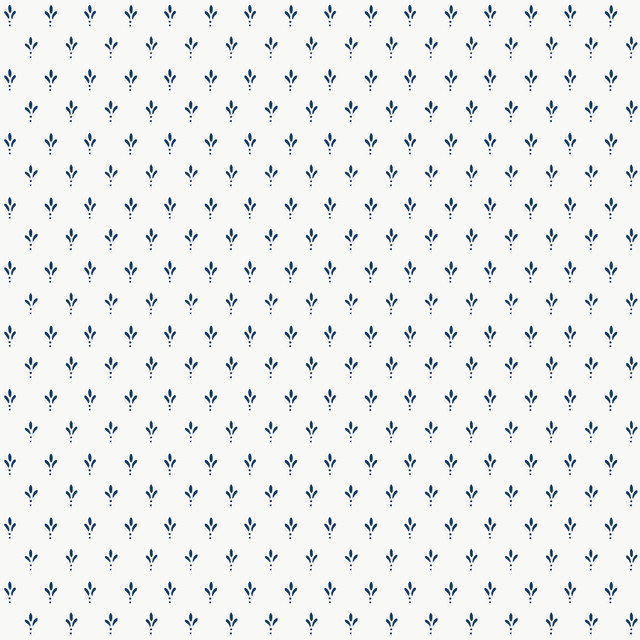 Charm Blue Wallpaper by Magnolia Home Designer Magnolia Home 4 Covers about 56.4 square feet 20.5-in by 33-ft long roll Prepasted 20.5 - Swanky Fabrics -