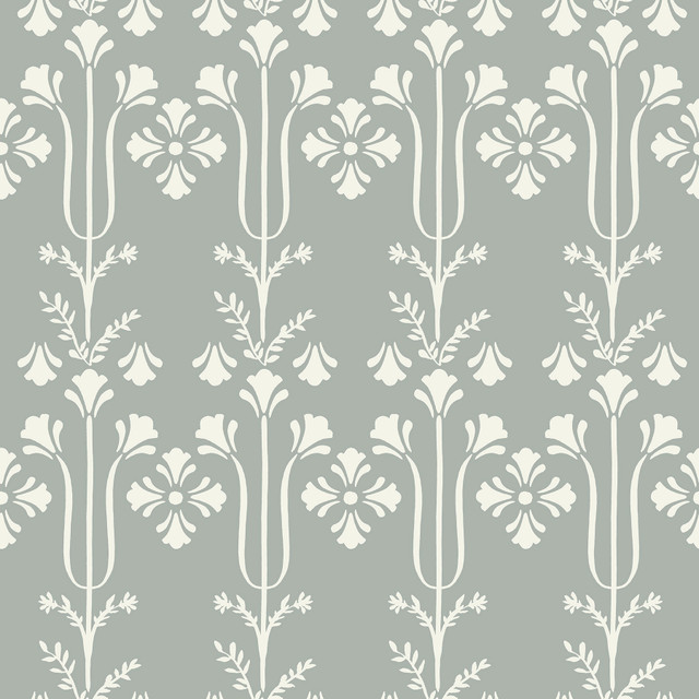 Lydia Blue Wallpaper by Magnolia Home Designer Magnolia Home 4 Covers about 56.4 square feet 20.5-in by 33-ft long roll Prepasted 20.5 - Swanky Fabrics - Lydia Blue Wallpaper by Magnolia Home Designer Magnolia Home 4 Covers about 56.4 square feet 20.5-in by 33-ft long roll Prepasted 20.5 - Swanky Fabrics -