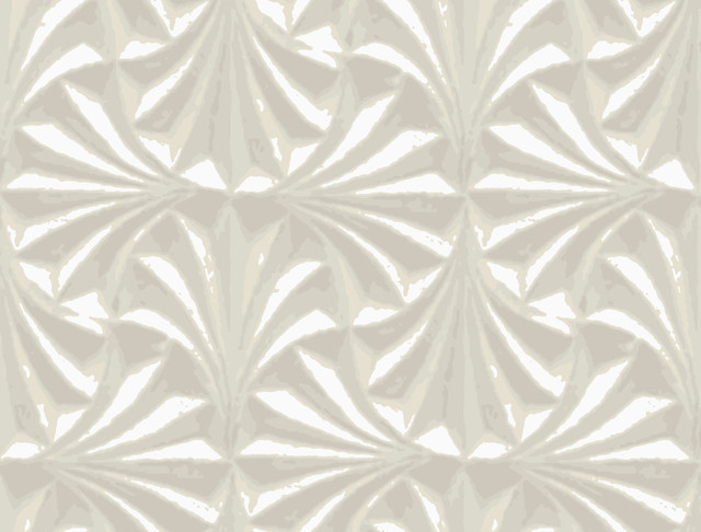Sculpted Ivory Fans Wallpaper by Candice Olson Designer Natural Discovery Covers about 60.8 square feet 27-in by 27-ft long roll Unpasted 20.5 - Swanky Fabrics - Sculpted Ivory Fans Wallpaper by Candice Olson Designer Natural Discovery Covers about 60.8 square feet 27-in by 27-ft long roll Unpasted 20.5 - Swanky Fabrics -