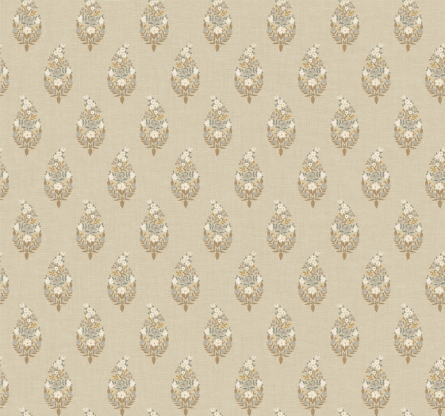 Paisley Linen Wallpaper by Rifle Paper Co. Designer Rifle Paper Co. 3rd Edition Covers about 60.8 square feet 27-in by 27-ft long roll Unpasted 25.25 - Swanky Fabrics - Paisley Linen Wallpaper by Rifle Paper Co. Designer Rifle Paper Co. 3rd Edition Covers about 60.8 square feet 27-in by 27-ft long roll Unpasted 25.25 - Swanky Fabrics -