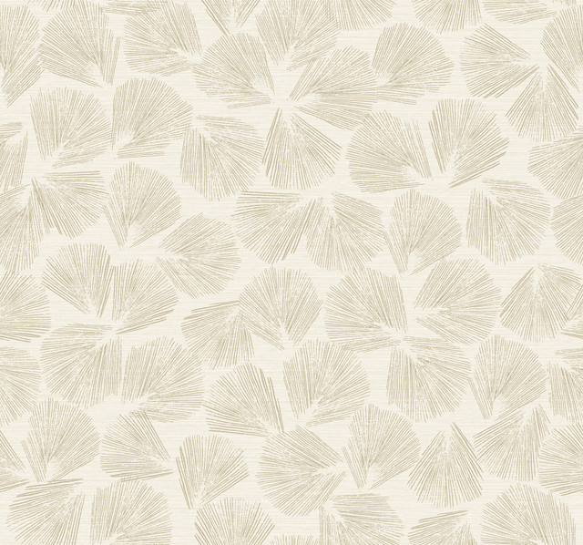 Elora Leaf Gold Wallpaper by Lemieux et Cie Designer Lemieux et Cie Signature Covers about 60.8 square feet 27-in by 27-ft long roll Unpasted 25.25 - Swanky Fabrics - Elora Leaf Gold Wallpaper by Lemieux et Cie Designer Lemieux et Cie Signature Covers about 60.8 square feet 27-in by 27-ft long roll Unpasted 25.25 - Swanky Fabrics -