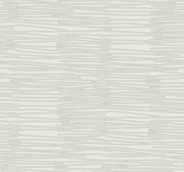 Water Reed Thatch Dove & Silver Wallpaper by York Wallcoverings Designer Artistic Abstracts Covers about 60.8 square feet 27-in by 27-ft long roll Unpasted 25.25 - Swanky Fabrics - Water Reed Thatch Dove & Silver Wallpaper by York Wallcoverings Designer Artistic Abstracts Covers about 60.8 square feet 27-in by 27-ft long roll Unpasted 25.25 - Swanky Fabrics -