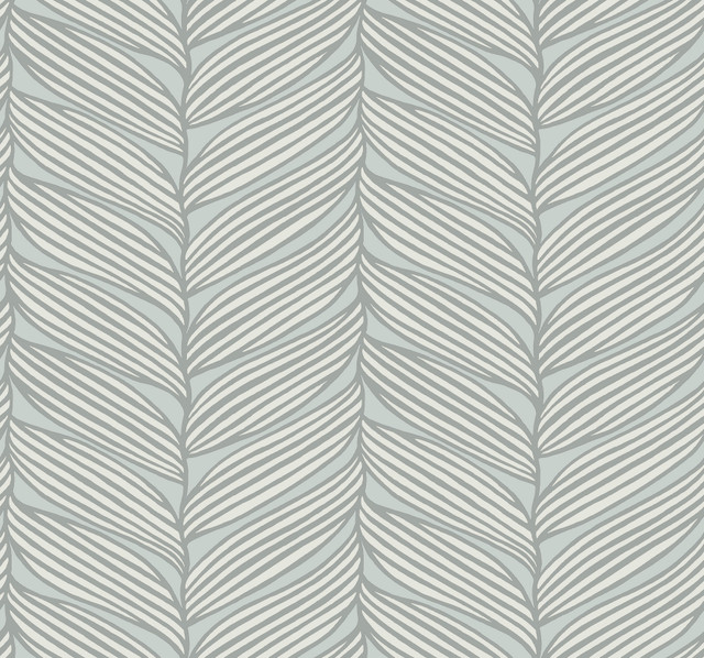 Luminous Leaves Spa & Silver Wallpaper by Antonina Vella Designer Antonina Vella Modern Metals Second Edition Covers about 60.5 square feet 27-in by 26.9-ft long roll Unpasted 12.6 - Swanky Fabrics - Luminous Leaves Spa & Silver Wallpaper by Antonina Vella Designer Antonina Vella Modern Metals Second Edition Covers about 60.5 square feet 27-in by 26.9-ft long roll Unpasted 12.6 - Swanky Fabrics -