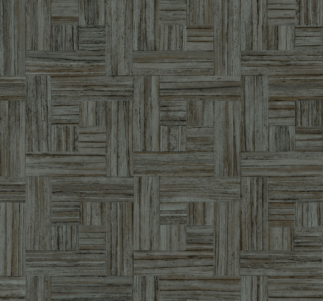 Tesselle Black Wallpaper by York Wallcoverings Designer Natural Digest Covers about 60.8 square feet 27-in by 27-ft long roll Unpasted 25.25 - Swanky Fabrics - Tesselle Black Wallpaper by York Wallcoverings Designer Natural Digest Covers about 60.8 square feet 27-in by 27-ft long roll Unpasted 25.25 - Swanky Fabrics -