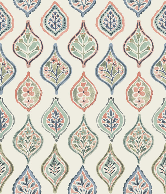 Marketplace Motif Off White & Green Wallpaper by York Wallcoverings Designer Earthy Tones Covers about 56.4 square feet 20.5-in by 33-ft long roll Prepasted 24 - Swanky Fabrics - Marketplace Motif Off White & Green Wallpaper by York Wallcoverings Designer Earthy Tones Covers about 56.4 square feet 20.5-in by 33-ft long roll Prepasted 24 - Swanky Fabrics -
