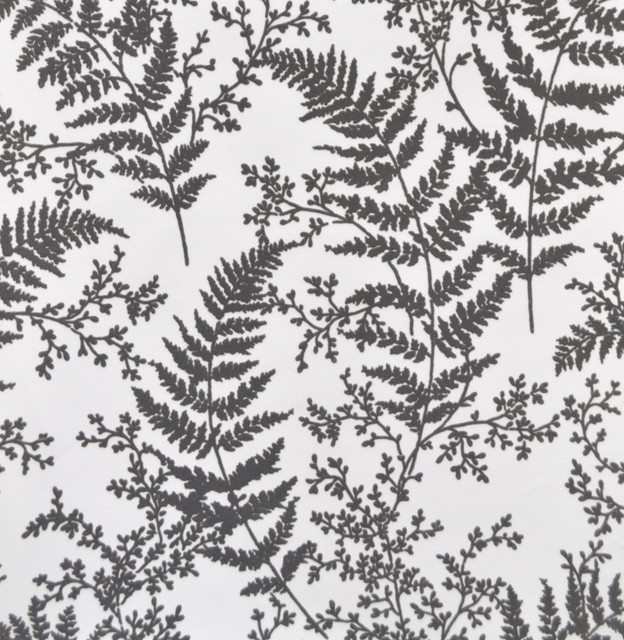Forest Fern Flock Grey Wallpaper by Magnolia Home Designer Magnolia Home Vol. II Covers about 56.4 square feet 20.5-in by 33-ft long roll Unpasted 21 - Swanky Fabrics - Forest Fern Flock Grey Wallpaper by Magnolia Home Designer Magnolia Home Vol. II Covers about 56.4 square feet 20.5-in by 33-ft long roll Unpasted 21 - Swanky Fabrics -