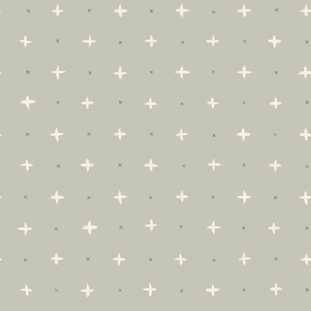 Cross Stitch Grey Wallpaper by Magnolia Home Designer Magnolia Home Artful Prints & Patterns Covers about 56.4 square feet 20.5-in by 33-ft long roll Prepasted 20.5 - Swanky Fabrics - Cross Stitch Grey Wallpaper by Magnolia Home Designer Magnolia Home Artful Prints & Patterns Covers about 56.4 square feet 20.5-in by 33-ft long roll Prepasted 20.5 - Swanky Fabrics -