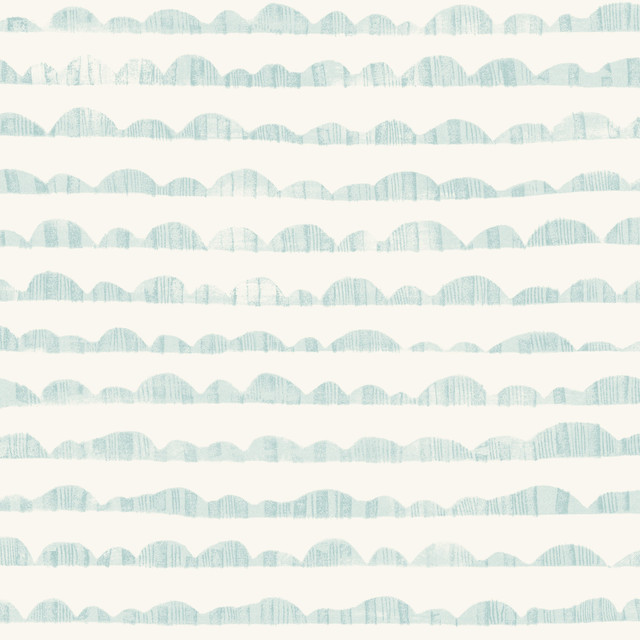 Hill & Horizon Blue Wallpaper by Magnolia Home Designer Magnolia Home Artful Prints & Patterns Covers about 56.4 square feet 20.5-in by 33-ft long roll Prepasted 20.5 - Swanky Fabrics - Hill & Horizon Blue Wallpaper by Magnolia Home Designer Magnolia Home Artful Prints & Patterns Covers about 56.4 square feet 20.5-in by 33-ft long roll Prepasted 20.5 - Swanky Fabrics -