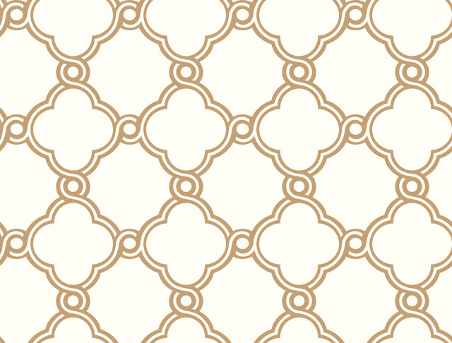 Open Trellis Gold Metallic Wallpaper by York Wallcoverings Designer Shimmering Finishes Covers about 60.8 square feet 27-in by 27-ft long roll Prepasted 6.75 - Swanky Fabrics - Open Trellis Gold Metallic Wallpaper by York Wallcoverings Designer Shimmering Finishes Covers about 60.8 square feet 27-in by 27-ft long roll Prepasted 6.75 - Swanky Fabrics -