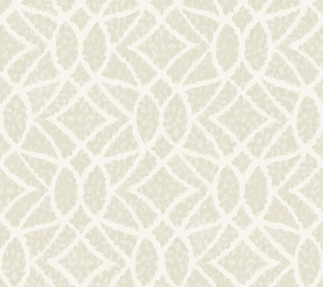 Boxwood Garden Beige Wallpaper by York Wallcoverings Designer Grandmillennial Covers about 60.8 square feet 27-in by 27-ft long roll Prepasted 24 - Swanky Fabrics - Boxwood Garden Beige Wallpaper by York Wallcoverings Designer Grandmillennial Covers about 60.8 square feet 27-in by 27-ft long roll Prepasted 24 - Swanky Fabrics -
